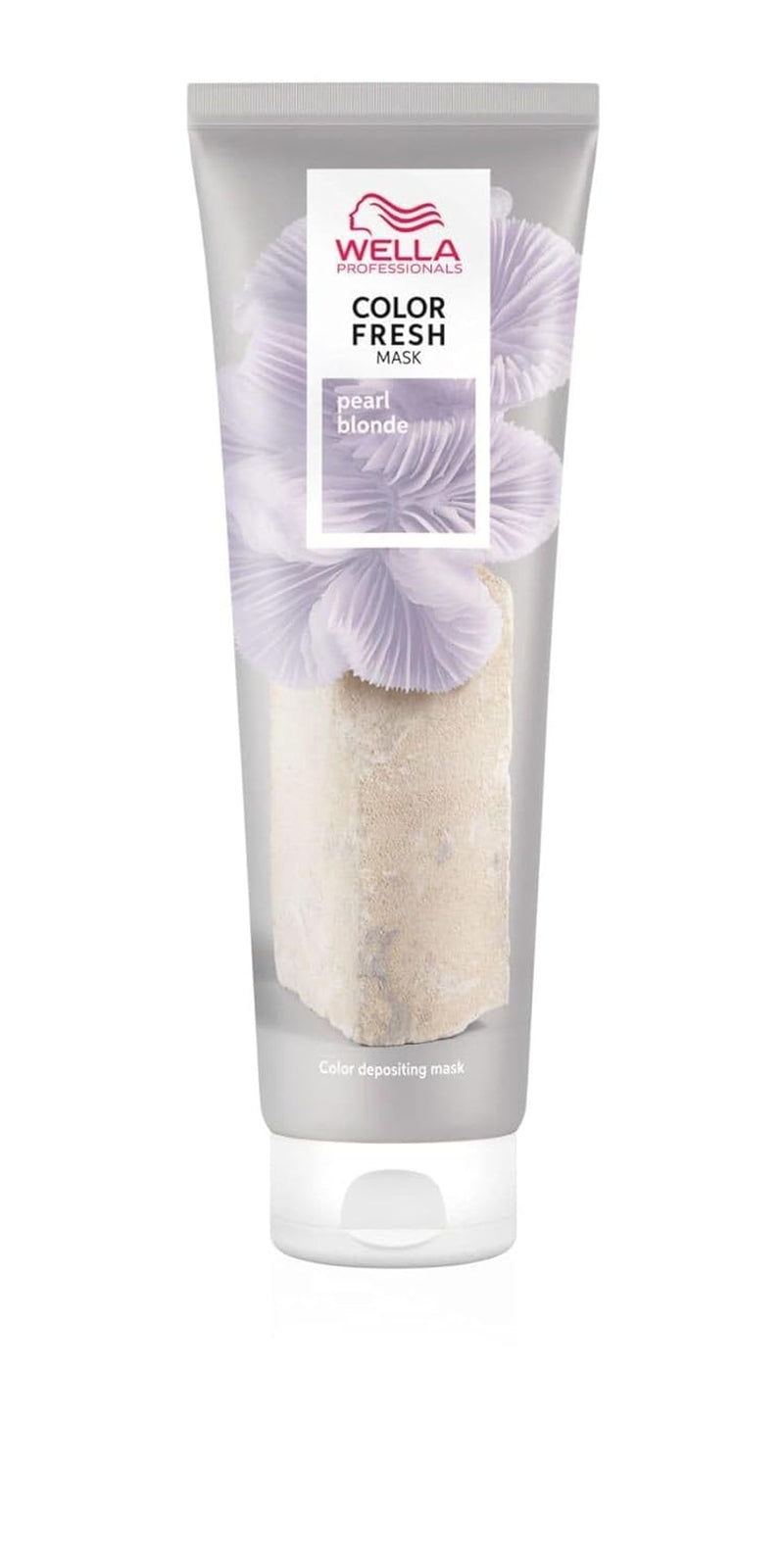 Wella Professionals Color Fresh Mask Pearl Blonde - traitement capillaire pour revitaliser et changer la couleur des cheveux - teinte nourrissante à l'huile d'avocat - pour cheveux clairs et éclaircis - 500 ml Naty Shop Hair Mask Single 1 pièce (pack de 1)