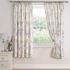 Dreams & Drapes Design - Wisteria - Couvre-lit matelassé - 200 Cm X 230 Cm en rose DREAMS AND DRAPES Lits et Couvertures Lilas H183 X L168 Cm (pack de 1)