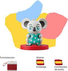 FFL30002 - Îmbrățișările nopții bune - Cântece - Jucărie, conținut educațional în spaniolă, pentru fete și băieți de la 0 la 3 ani, multicolor Jucarii Bebe Naty Shop