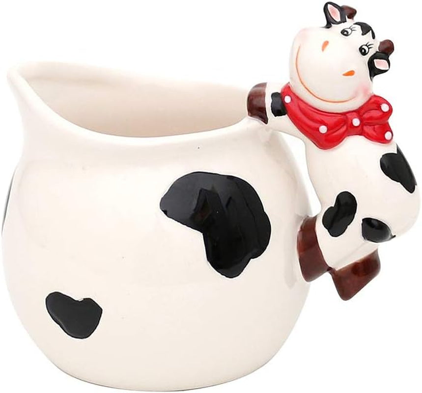Boîte de rangement en céramique pour vache Dekohelden24, env. 12 x 11 x 20,5 cm, 20 Boîtes de conservation alimentaire Naty Shop Pichet