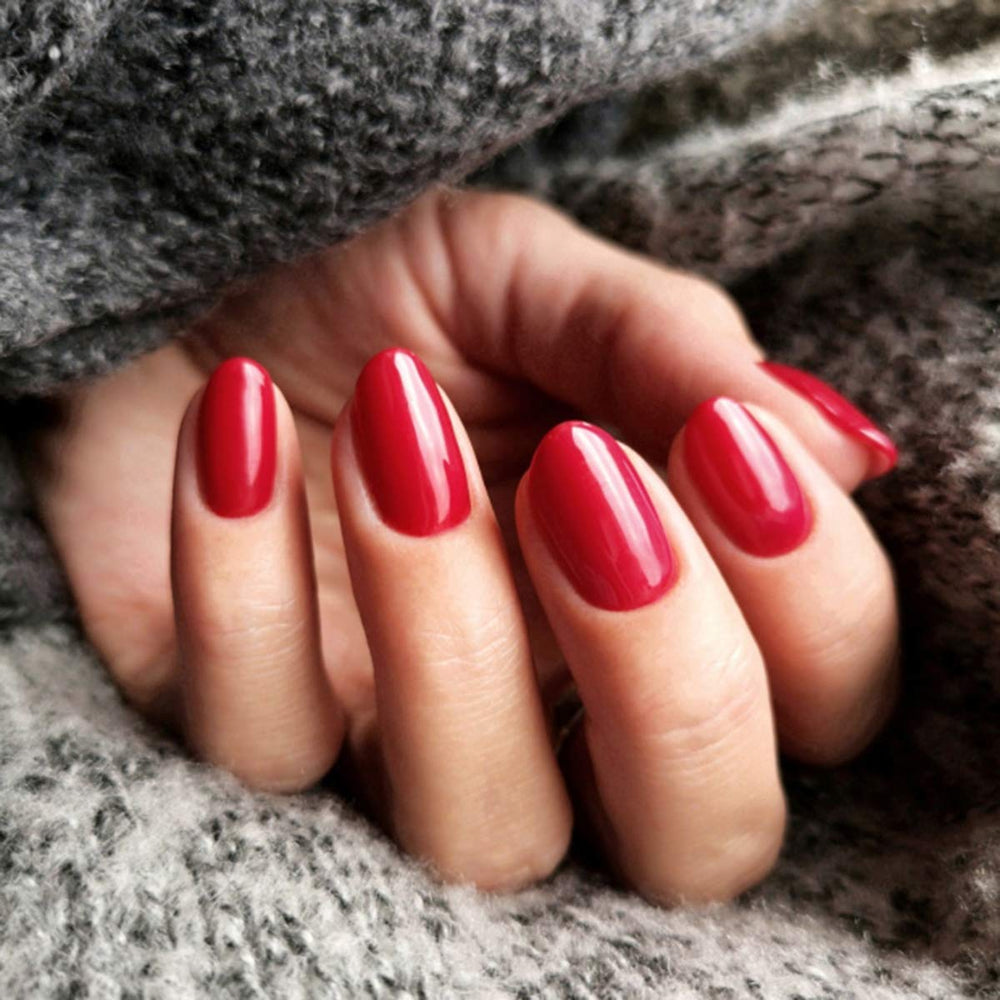 Semilac Vernis à Ongles UV 027 Rouge Intense 7 ml Collection Hottie
