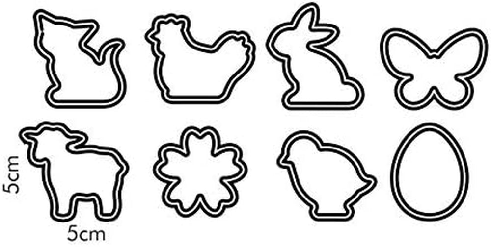 Boîtes à biscuits de Pâques Tescoma DELÍCIA, 8 pcs.