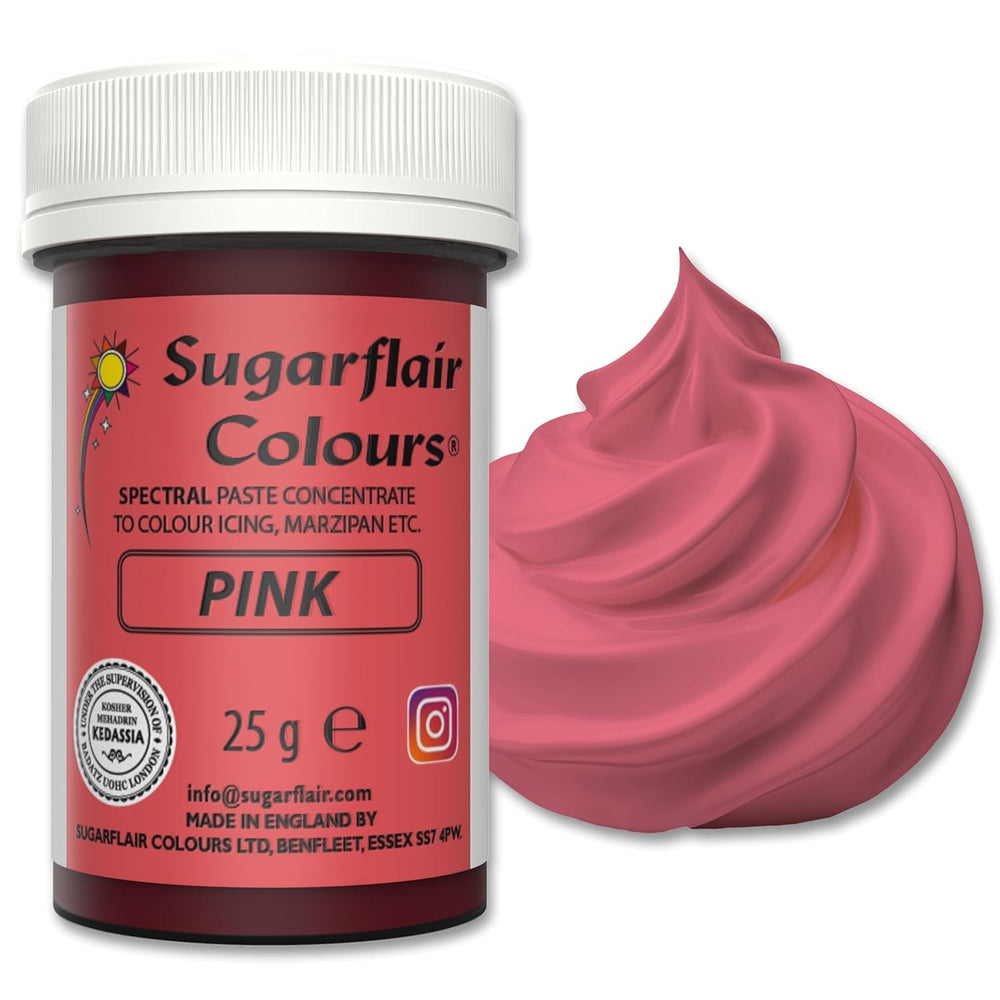 Pâte colorante alimentaire graphite Sugarflair, colorant alimentaire spectral concentré pour crème au beurre, fondant, glaçage, mélanges à gâteaux, macarons et plus encore ! - 25g