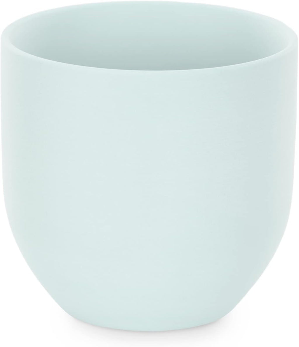 Ghiveci de flori ceramic AmeliaHome, ghiveci suspendat, decorativ Lokai verde mentă