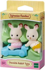 Sylvanian Families L5420 Jumeaux Lapin Chocolat - Figurines de maison de poupée Naty Shop Dolls Titre par défaut