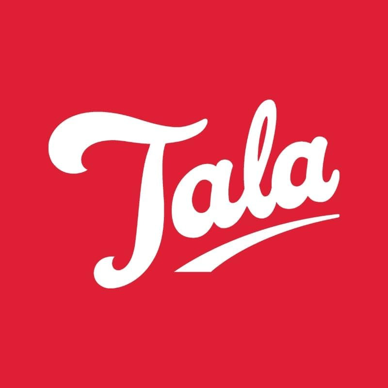 Rouleau à pâtisserie en bois de hêtre Tala - Rouleau à pâtisserie rotatif avec poignées, surface lisse, durable et facile à nettoyer - Parfait pour la pâte, les pâtisseries, le pain et la pizza - Bois certifié FSC