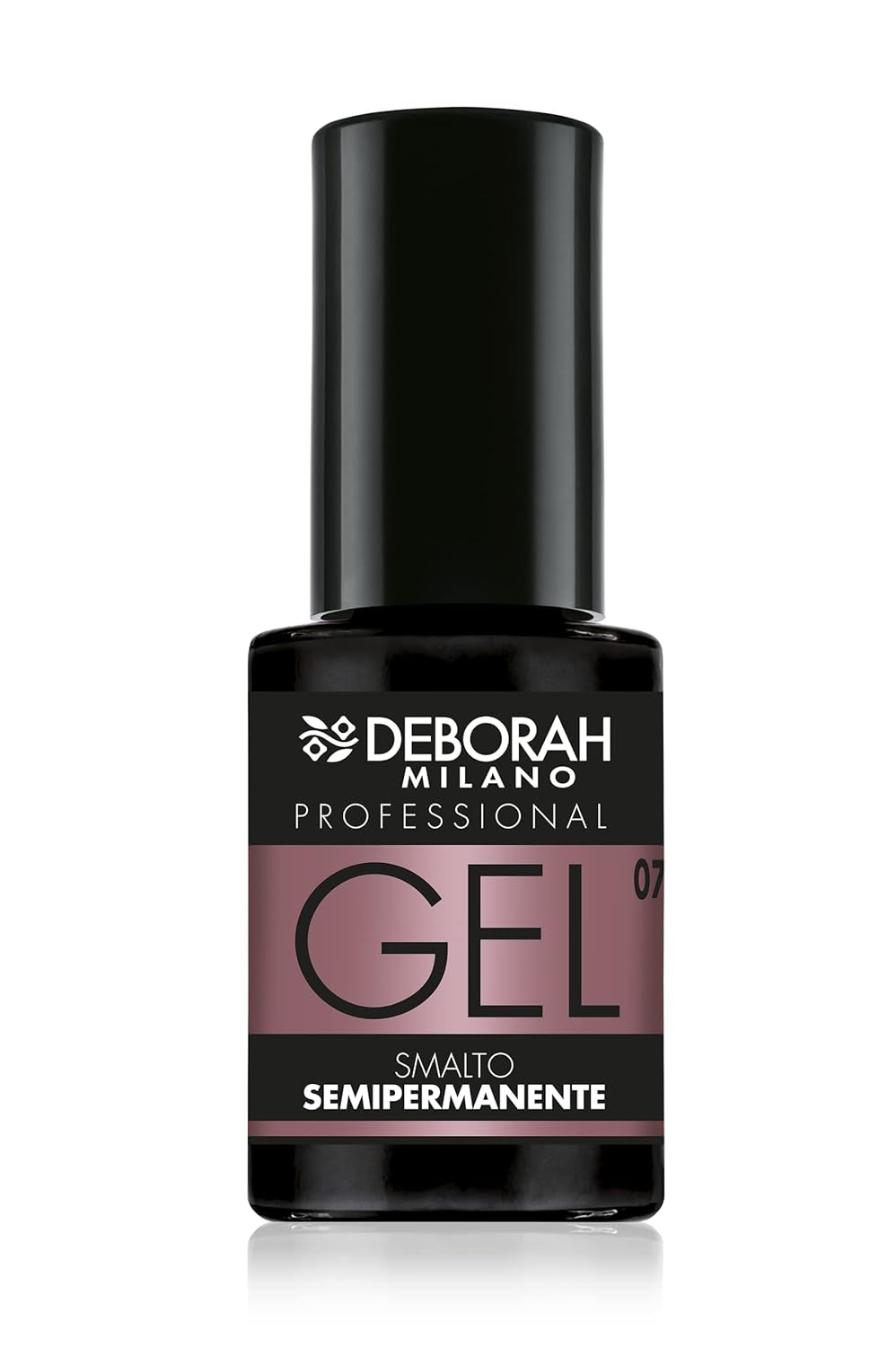Vernis à ongles semi-permanent Milano Professional, no. 21 Bourgogne, effet volumateur, longue durée, pour des ongles intenses et brillants, 4,5 ml