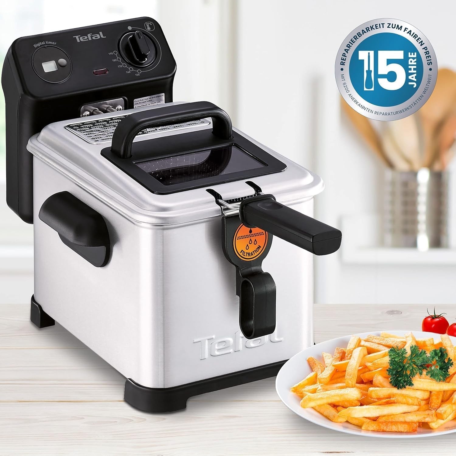 Tefal FR5160 Filtra Pro, friteuse à huile semi-professionnelle Electroménager Naty Shop