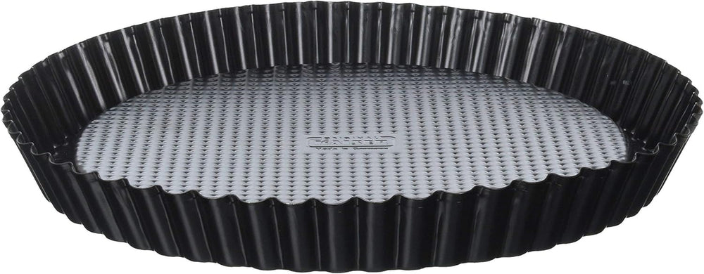 ORIGINAL KAISER Classic Obstbodenform 28 Cm, Obstkuchenform, Gleichmäßige Bräunung & Classic Mini Torteletts 6 Stück, Tartelette Förmchen 10 Cm, Tarteform Klein, Tortelettförmchen Antihaftbeschichte Moules et plaques de cuisson Naty Shop