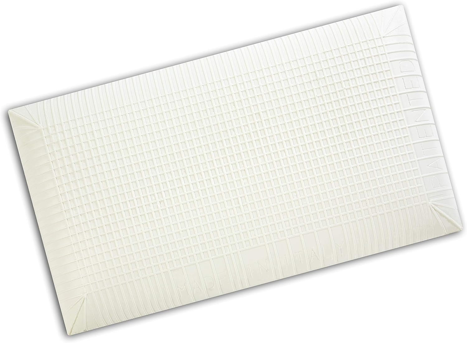 V.I.P. Oreiller Très Important V.I.P. Oreiller en mousse à mémoire de forme pour dispositif médical fabriqué en Italie 48 x 78 x 12 cm Naty Shop Oreillers standards