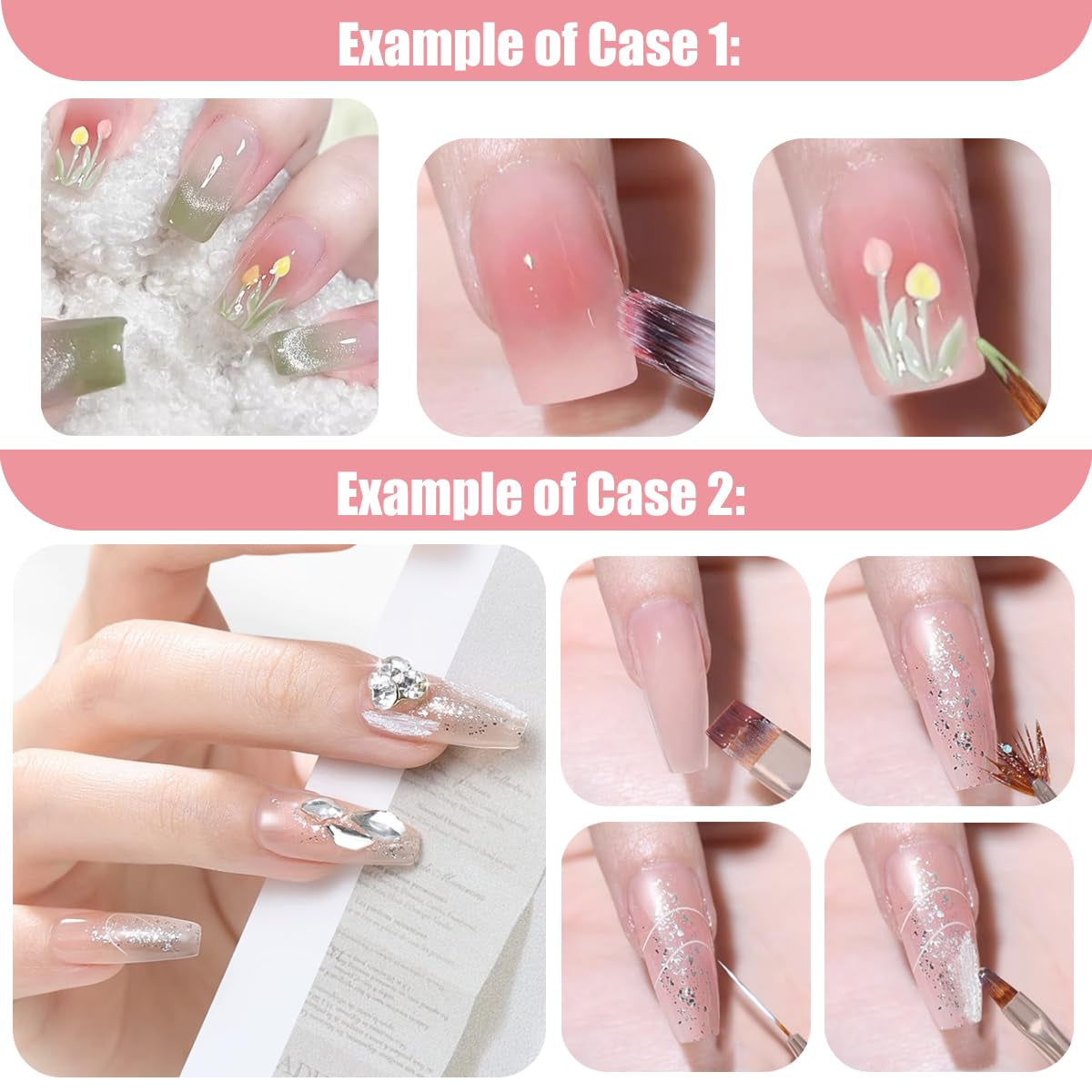 10 pièces Nail-Art-Pinsel, Nagel-Gel-Nagellack-Malpinsel, Zeichenstift, Nagel-Liner-Pinsel et Nagel-Dotting-Stift pour Gel-Nagellack, DIY, Manucure, Salon Zu Hause