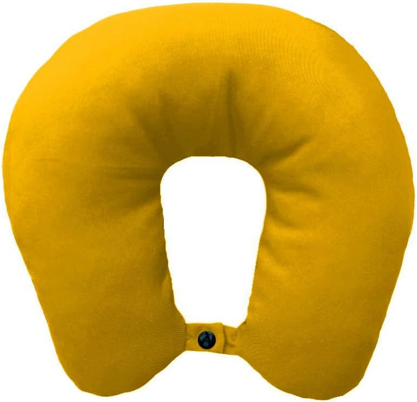 Pernă de gât Lemos Home cu umplutură din microfibră, pernă de susținere a gâtului, pernă de călătorie confortabilă pentru avion, mașină, birou, ideală pentru camping, vacanțe și gadgeturi de călătorie (verde mentă)