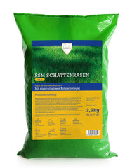 RSM 2.2.2 Schattenrasen, Tiefwurzelnd, Trockenlagen, Rasenmischung Strapazierfähig, Trittfest, Regel Saatgut Mischung Alle Standorte, 2,5Kg Für 75M²