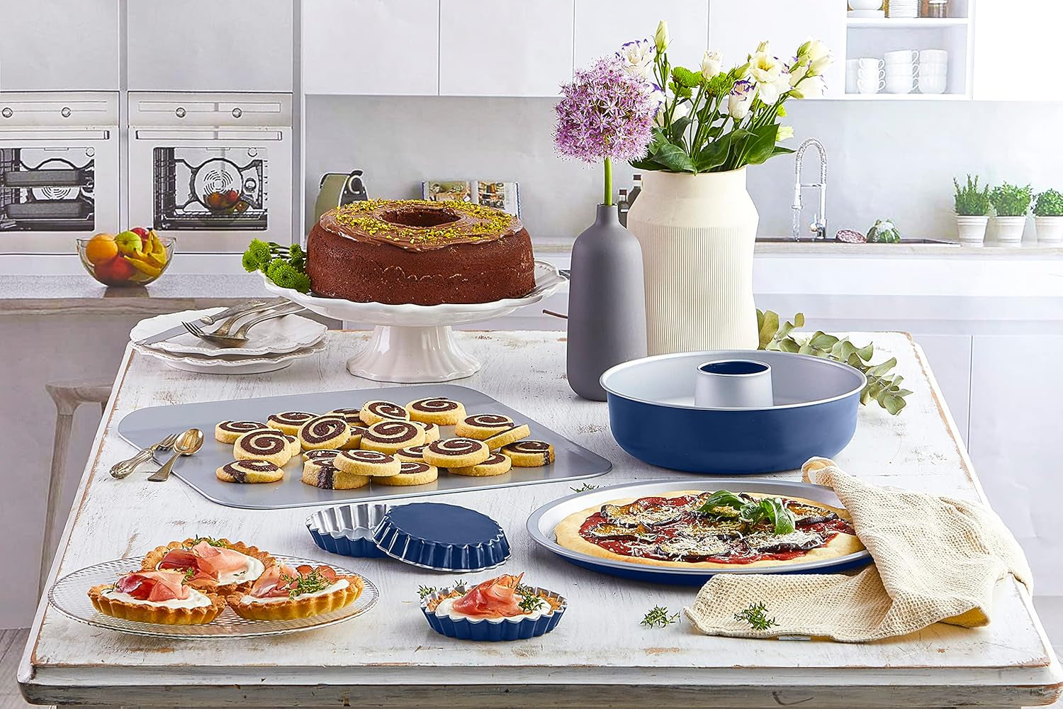 Line XBake, Plumcake Shape 25x11 cm, oțel cu acoperire antiaderentă, ecologic, Matrite si tavi pentru copt Naty Shop