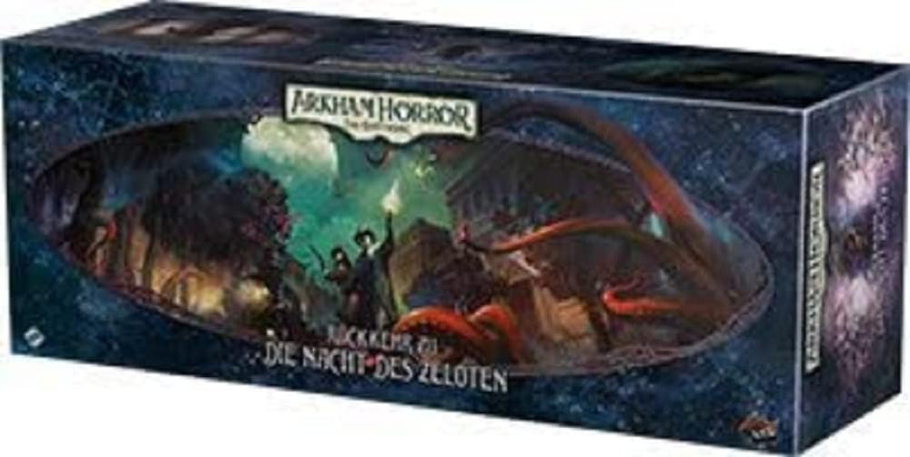 Fantasy Flight Games, Arkham Horror : LCG, jeu de base, jeu expert, jeu de cartes, 1 à 4 joueurs, à partir de 14 ans, 45 minutes et plus, allemand, multicolore, coloré