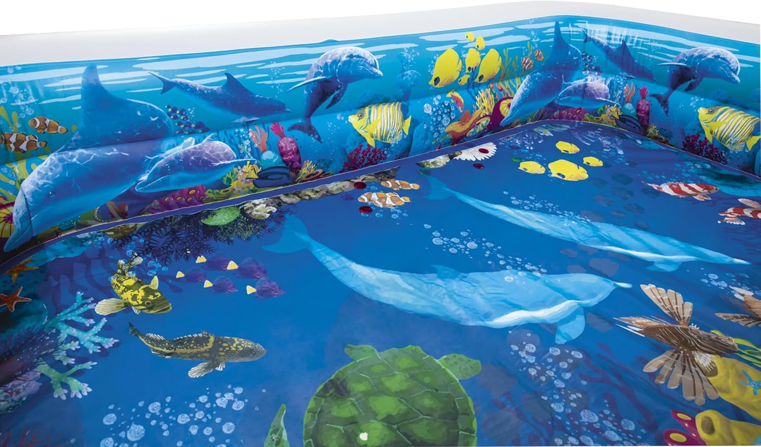 Bestway Piscine Familiale, Aventure 3D, 262 x 175 x 51 cm, 54177, Multicolore