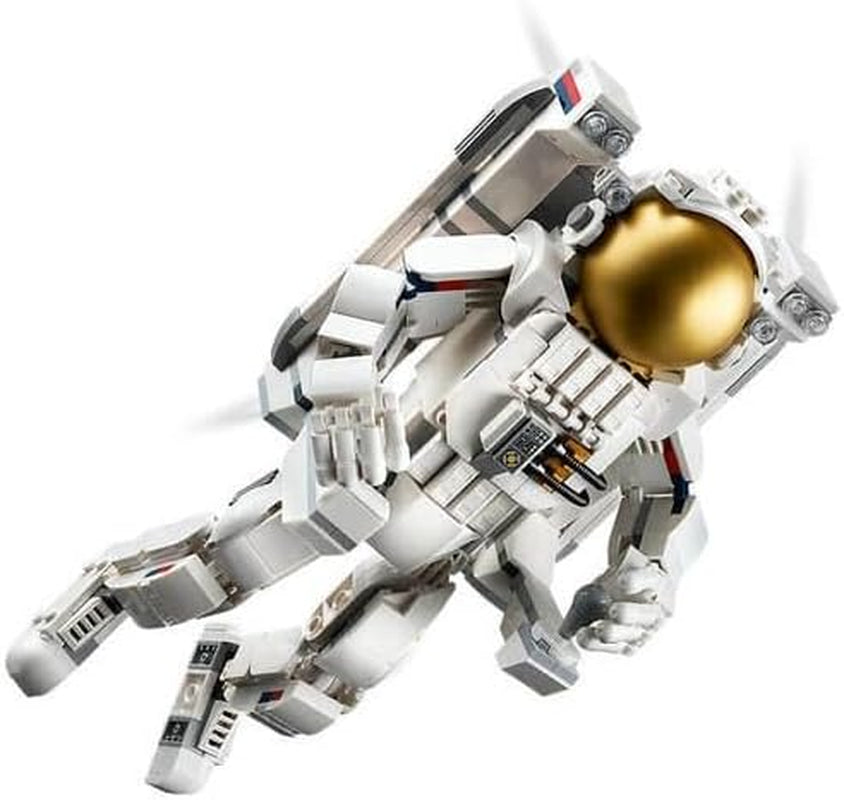LEGO Creator Jouet astronaute spatial 3 en 1, kit de modèle de chien et de vaisseau spatial pour enfants, décorations de maternelle, cadeau créatif pour garçons et filles de 9 ans 31152 Ensembles de construction Besuche den LEGO-Store