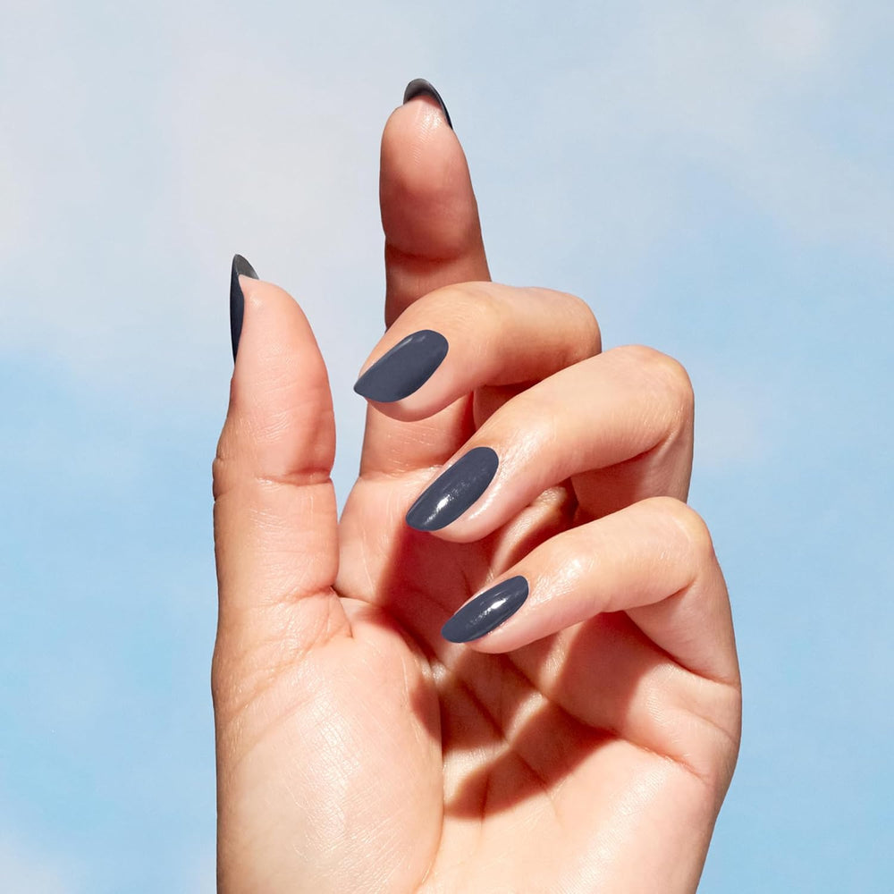 OPI Nature Strong White, Grey et Black Shades - vernis à ongles longue durée avec une formule végétalienne innovante contenant des ingrédients naturels - pour des ongles brillants