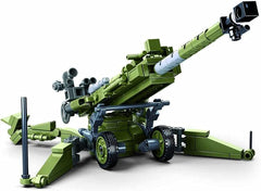 Sluban- Modell Bricks-M777 Howitzer 258 Stück, M38-B0890, Mehrfarbig