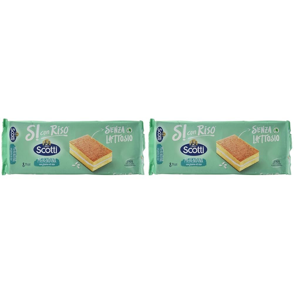 Oui avec du riz - Snacks à la farine de riz - Snacks sans lactose et sans huile de palme - 8 portions