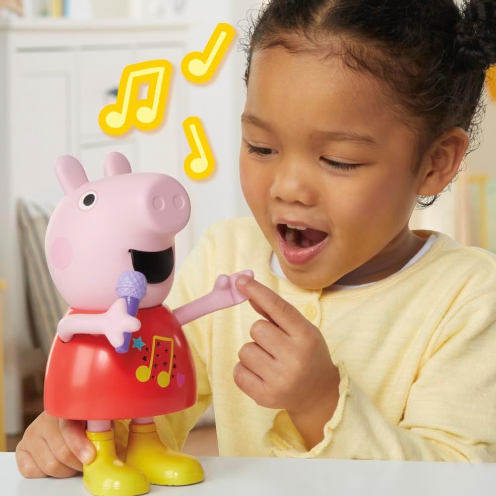 Peppa Pig, Peppa Musical-Puppe, spanische Version, Farbe (Hasbro G05185N0)