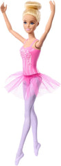 Poupée Barbie Ballerine Blonde Mode en Tutu Lilas Détachable avec Bras de Ballet et Chaussures Pointues HRG34