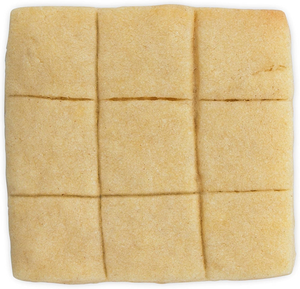 Boîte à biscuits en forme de cube, env. 6 cm, argent