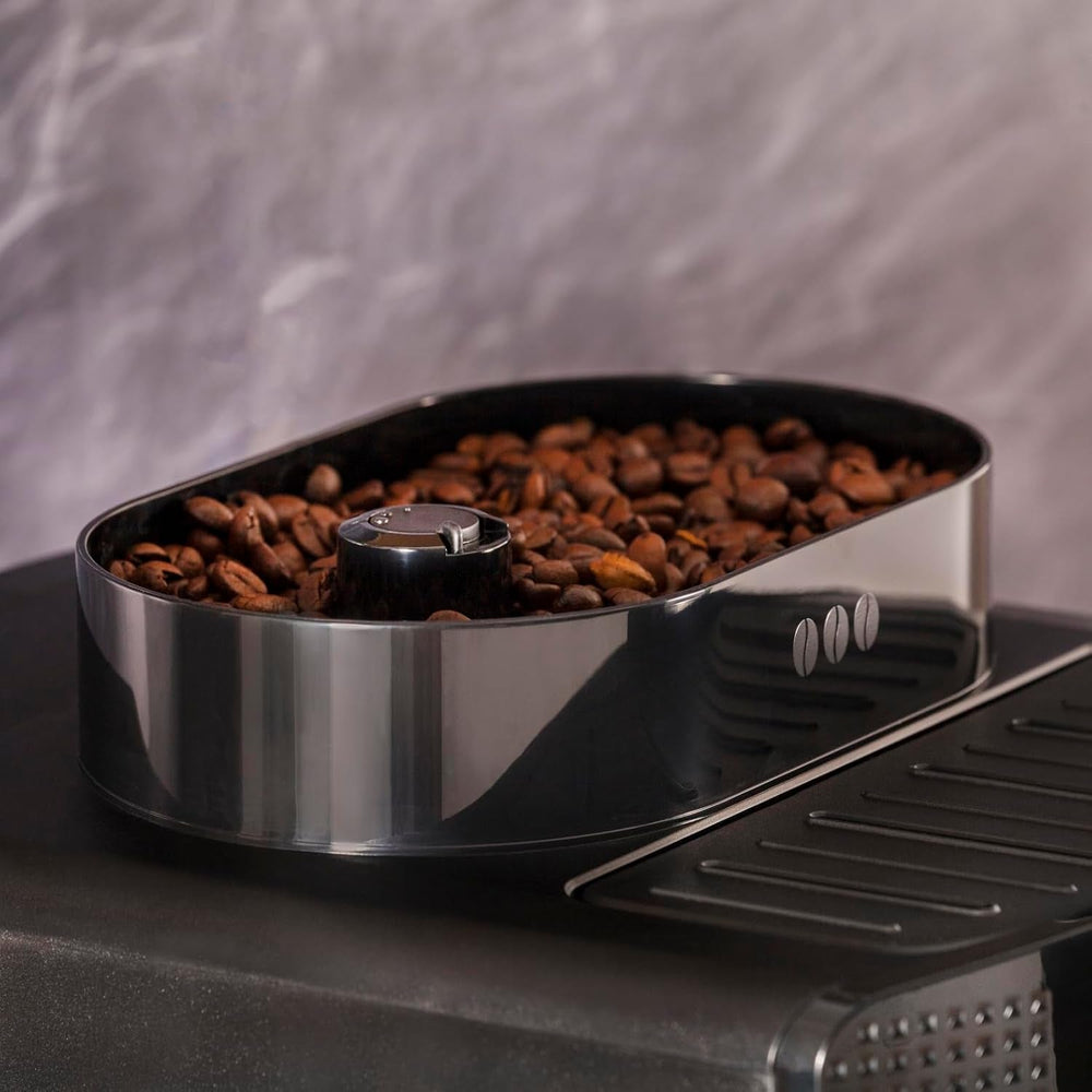 Krups Roma EA81M8 Machine à expresso 1,7 L, 3 réglages de température, 3 textures de café moulu, noir