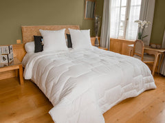 Couette 240 X 220 Cm | Coton biologique et laine mérinos | Chaud Lavable en machine à 30 °C Couettes et couettes Naty Shop