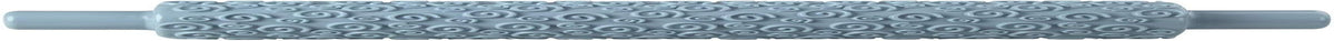 Zenker Rouleau de gaufrage pour fondant 31 cm CANDY, bâton de pâte en plastique, rouleau pour décorer des pâtisseries en sucre, glaçage, fondant, gâteaux (couleur : bleu glacier), quantité : 1 pièce, 31 x 5 x 5 cm