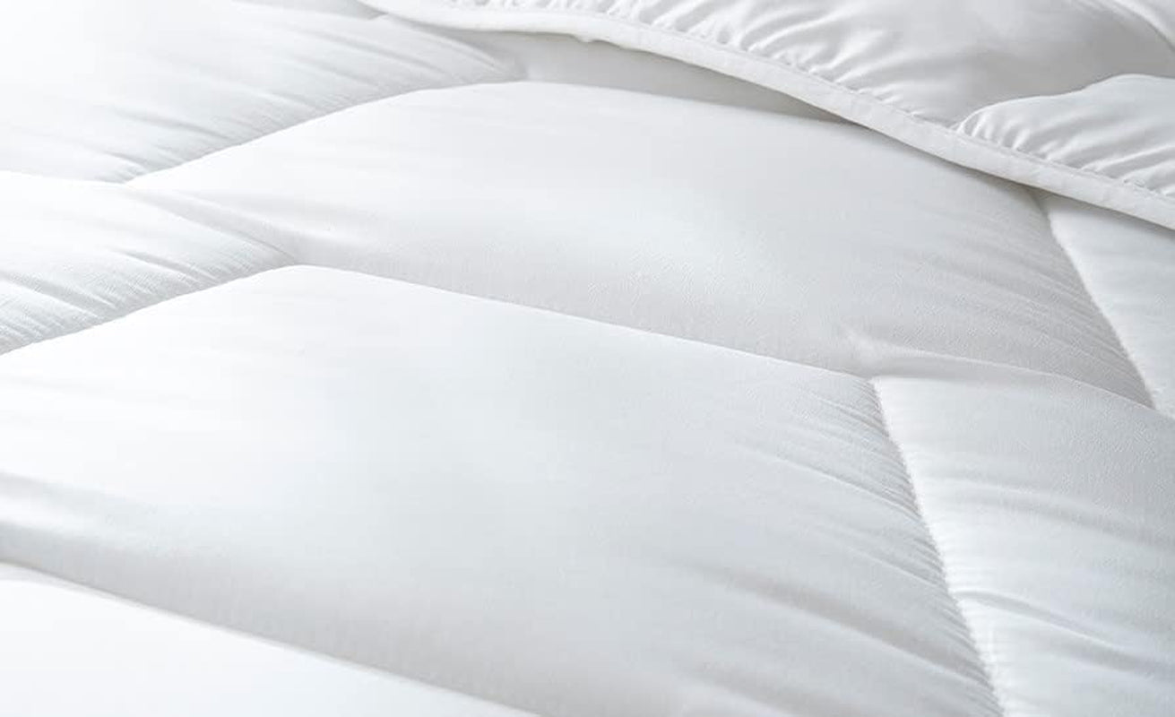 Abeil Housse de couette Acaristop à effet anti-acariens et antibactérien, polyester, blanc, 140 X 200 cm Couettes et couettes Naty Shop