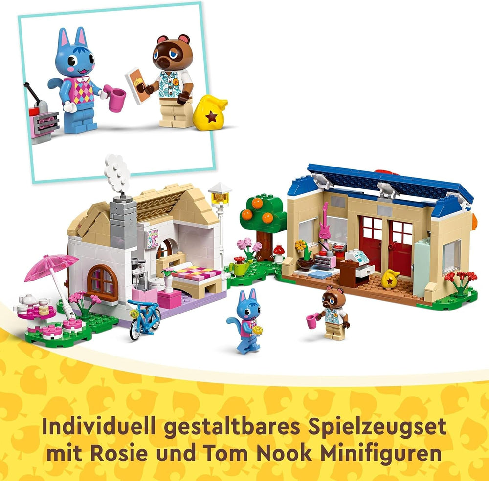 Ensemble LEGO Animal Crossing Nook's Shop et Sophie's House, jouet créatif pour enfants avec 2 mini figurines de la série de jeux vidéo, cadeau pour filles et garçons à partir de 7 ans 77050 Jeux de construction Besuche den LEGO-Store