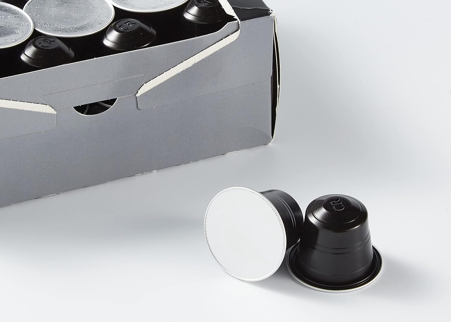 Café Royal Ristretto 36 capsules pour machine à café Nespresso - intensité 9/10 - capsules de café certifiées UTZ en aluminium (emballage avec 3)