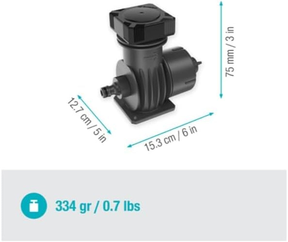 Système d'irrigation Gardena Micro-Drip Basic Unit 2000 : unité de base pour réduire la pression, débit d'eau env. 2 000 l/h, technologie de connexion simple et rapide (1354-20)