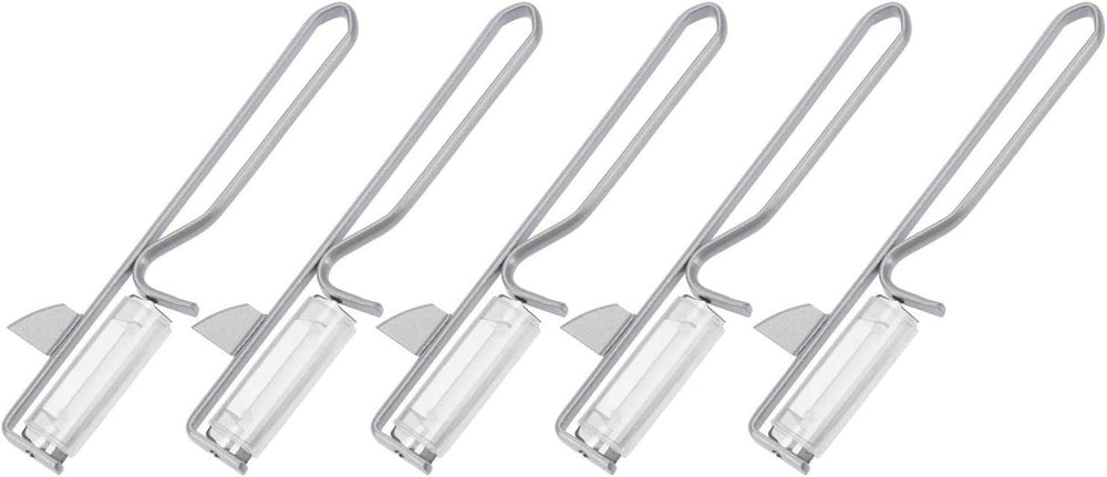 Westmark 106122E1 Éplucheur, lame en acier chromé, éplucheur inoxydable Naty Shop Steel, 5 Stück