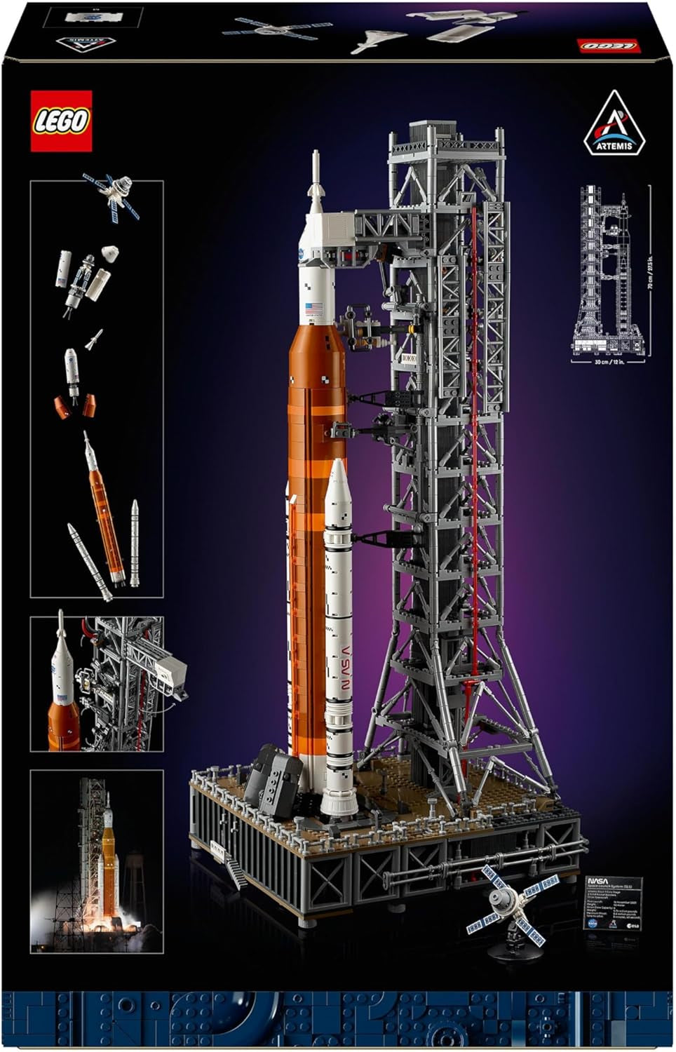 LEGO Icons NASA Artemis Launch Pad Cadeau Décoration de salon ou de bureau Ensemble de construction pour adultes avec capsule spatiale Orion et rampe de lancement Objet de collection 10341 Jeux de construction Besuche den LEGO-Store