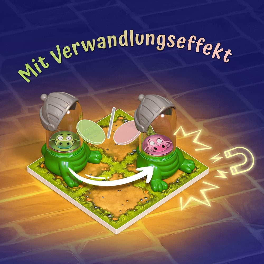 KOSMOS 681036 Raffi Raffzahn Jewel Hunt, jeu passionnant pour enfants avec figurine de dragon magnétique, jeu de société pour 2 à 4 enfants à partir de 6 ans ou toute la famille