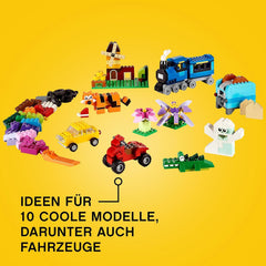 LEGO 10696 Boîte de construction moyenne classique, blocs de construction avec boîte de rangement pour enfants, cadeau pour garçons et filles à partir de 4 ans