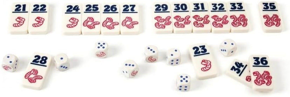 Zoch 601125200 – Heckmeck am Bratwurmeck – le jeu de dés turbulent dans le cadre de poulet populaire pour les oiseaux intelligents qui ont senti le ver bratwurmeck, à partir de 8 ans