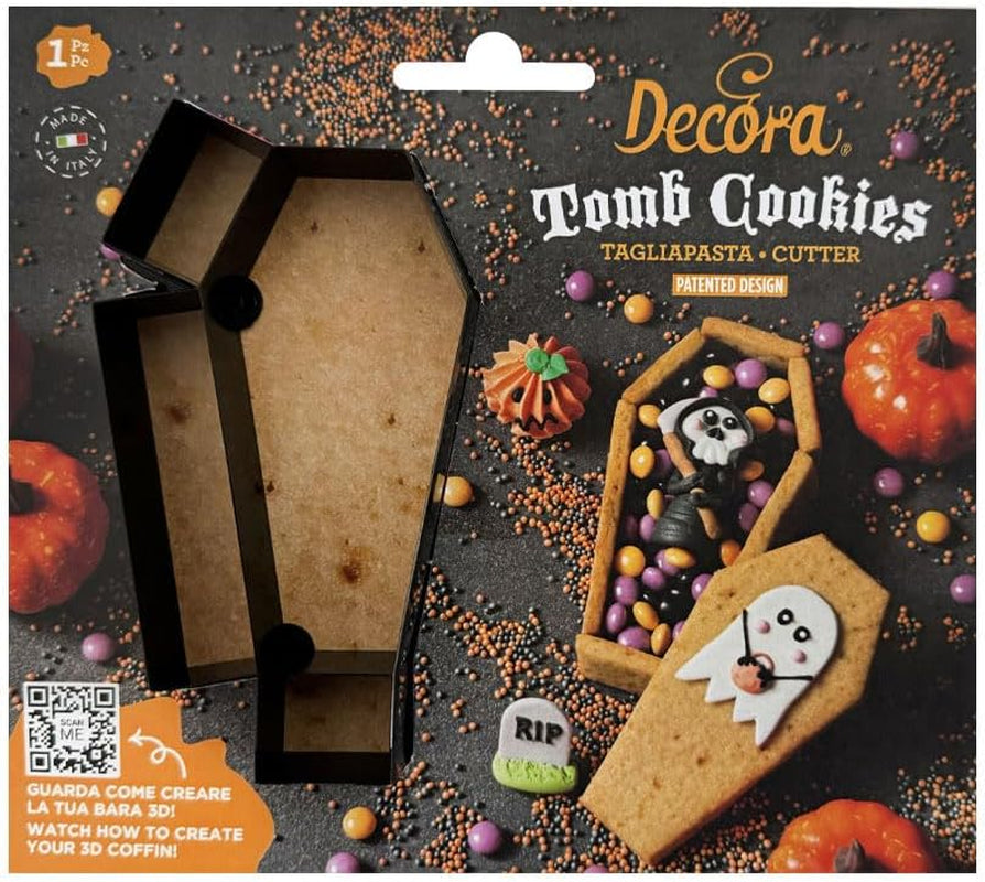 , 0255229, Ausstecher Bara, idéal pour la conception d'un système 3D-Sargs aus Mürbeteig, publié en italien, conception originale. Taille des Teigschneiders: 13 x 7 x 2,2 cm