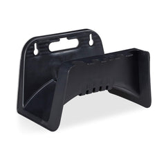 Relaxdays Support Tuyau, Support Tuyau Mural en Plastique, Support Tuyau d'arrosage, Hauteur 14 x 24 x 16 cm, Noir