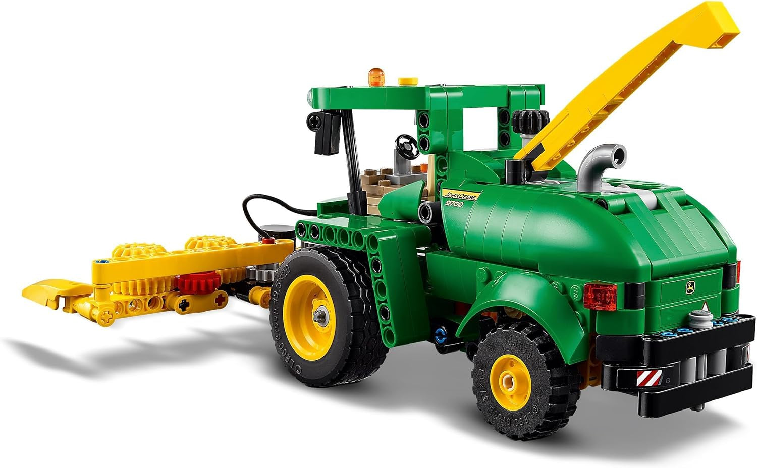 LEGO Technic John Deere 9700 Ensileuse de fourrage pour enfants, jouet, tracteur, ferme, modèle de véhicule avec fonctions réalistes, cadeau pour garçons et filles de 9 ans, 42168 Ensembles de construction Besuche den LEGO-Store
