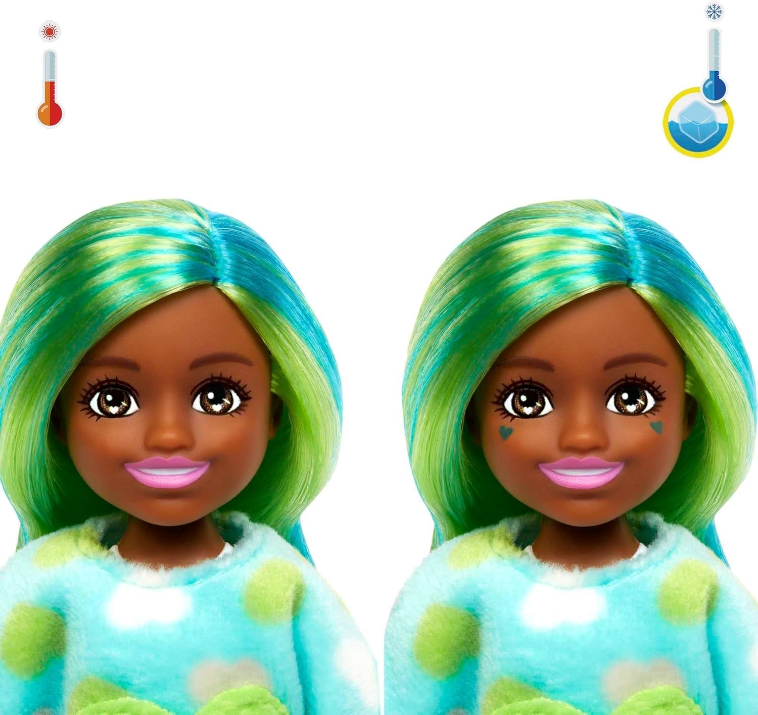Barbie Cutie Reveal, Chelsea Puppe mit Elefantenzubehör, 7 Überraschungen, Haustier, Farbwechseleffekt, inkl Cutie Reveal Puppe, Geschenk für Kinder, Spielzeug ab 3 Jahre,HKR13
