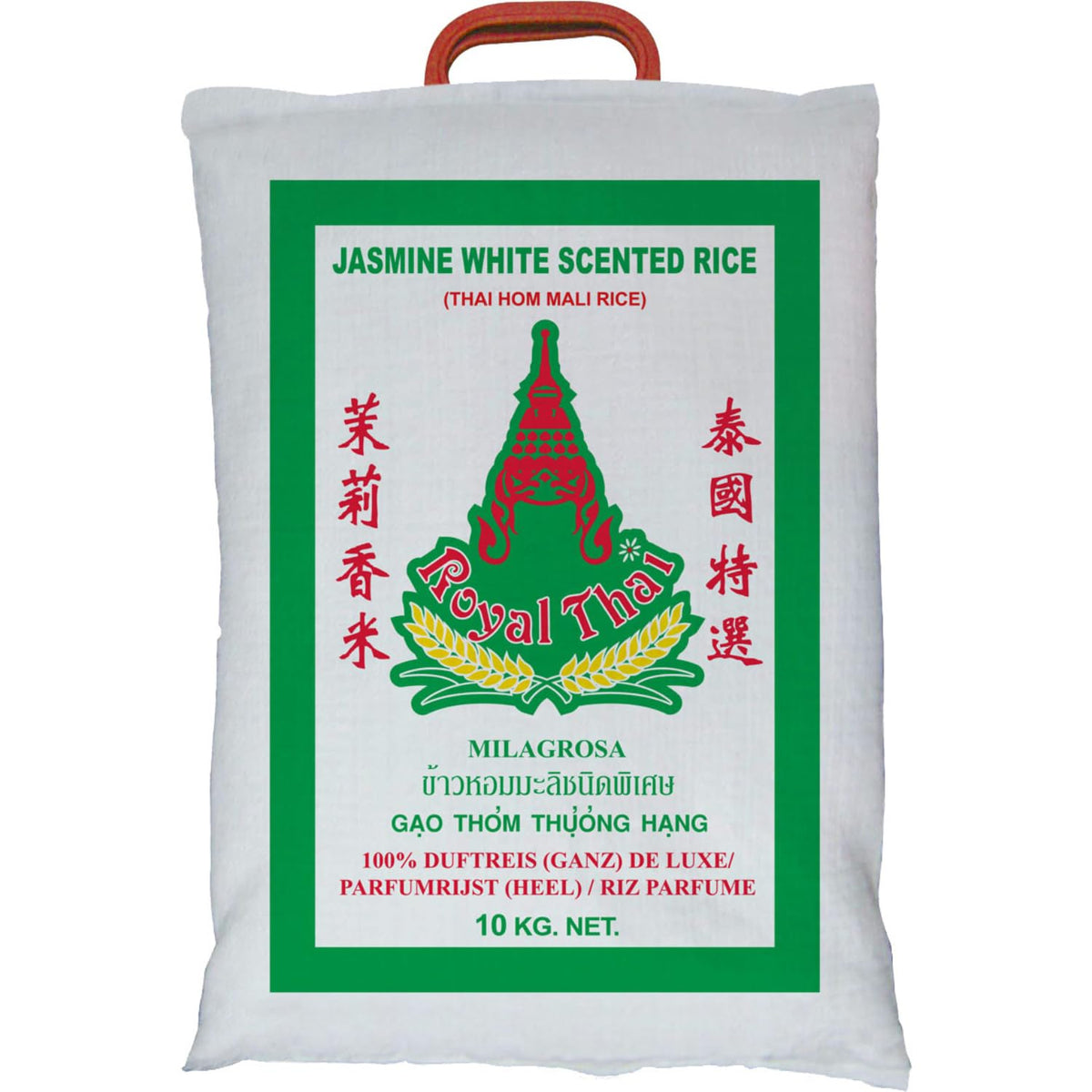 ROYAL THAI RICE - Riz long grain parfumé au jasmin - 1 x 10 kg