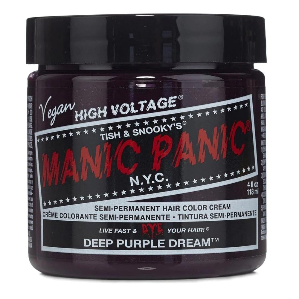 Manic Panic Electric Lizard Classic Cream, vegan, fără cruzime, vopsea de păr verde semipermanentă 118ml