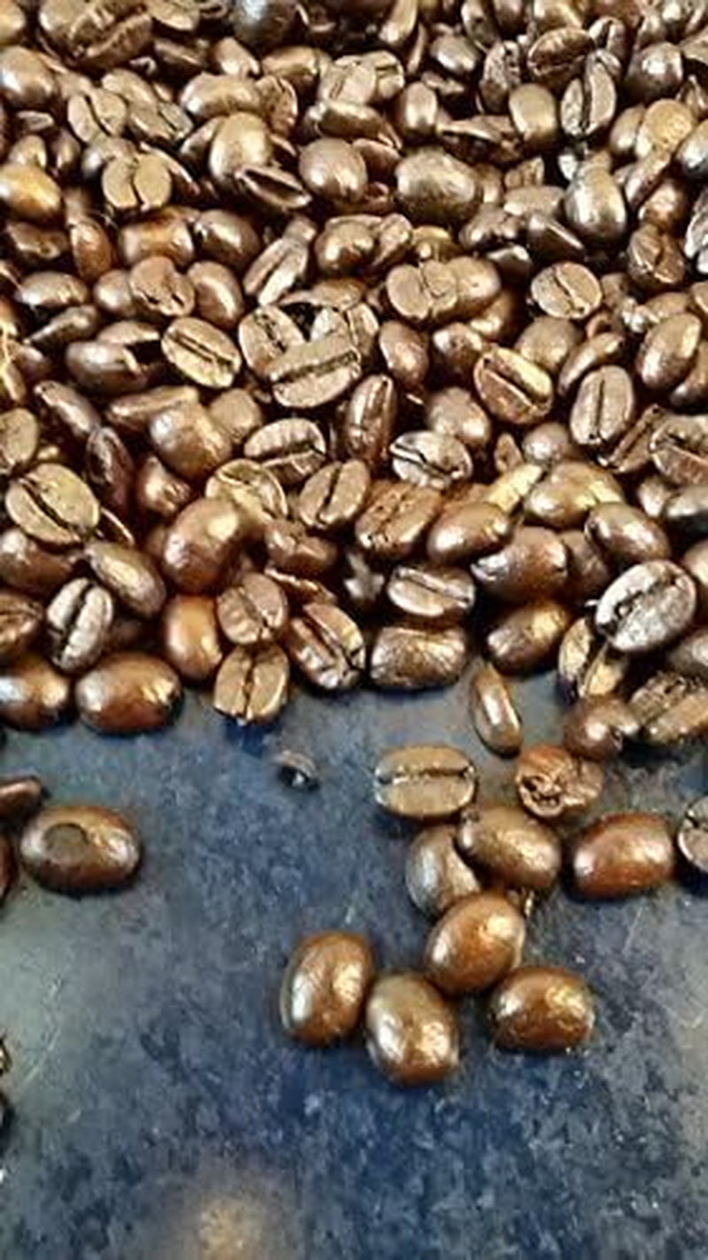 Grains Quarta Caffè Sorte Rossa – Café Arabica et robuste, 250 g, arôme fort et énergique – 10 paquets de 250 g chacun. Produit dans les Pouilles, Salento