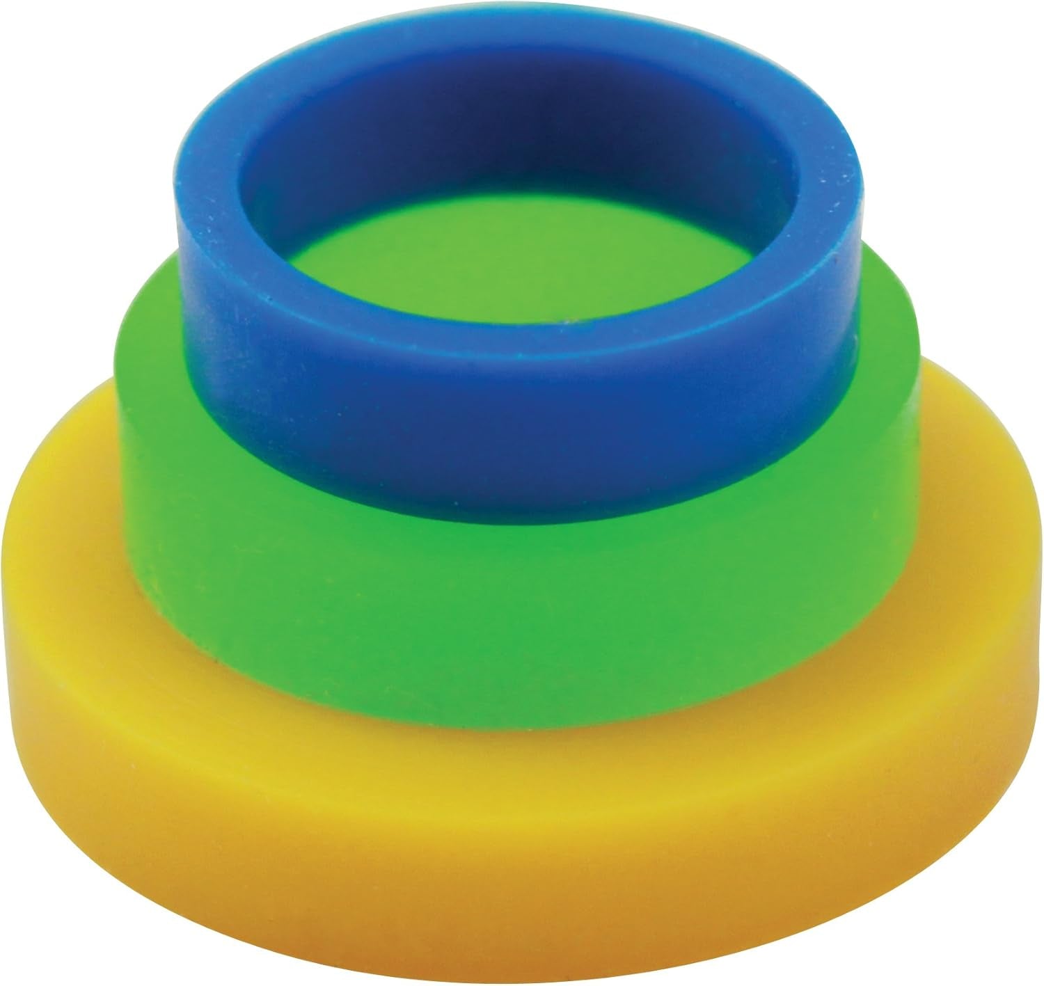 Anneaux de guidage pour petit twister, plastique, multicolore, 14 x 9 x 2,05 cm, 8 pièces