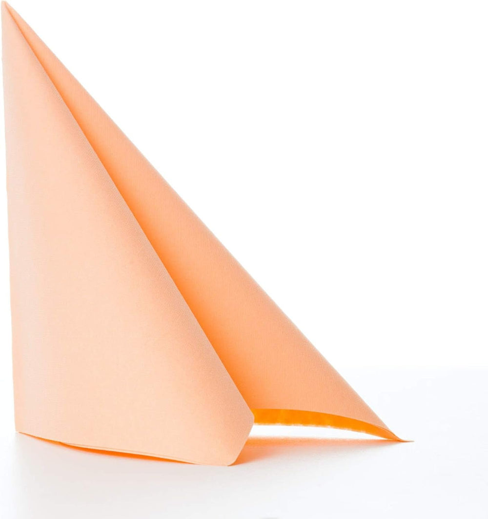 50 Serviettes Aroba Airlaid Aspect Textile 19 COULEURS 40X40 Cm 1/4 Pli Serviettes de Mariage Aspect Textile de Haute Qualité pour Anniversaires Hôtel Restauration Vacances Noël Mariage Rose