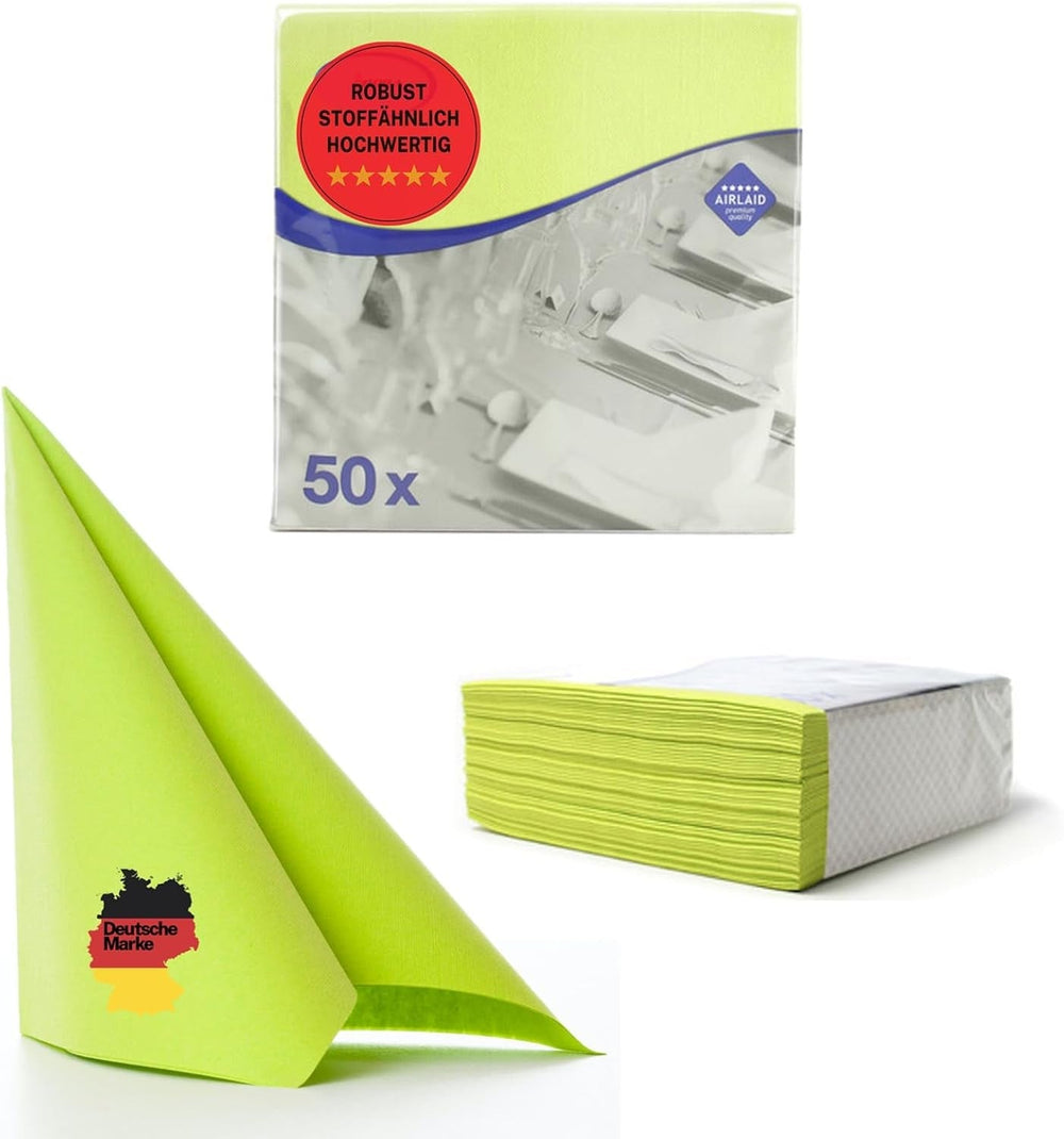 50 Serviettes Aroba Airlaid Aspect Textile 19 COULEURS 40X40 Cm 1/4 Pli Serviettes de Mariage Aspect Textile de Haute Qualité pour Anniversaires Hôtel Restauration Vacances Noël Mariage Rose