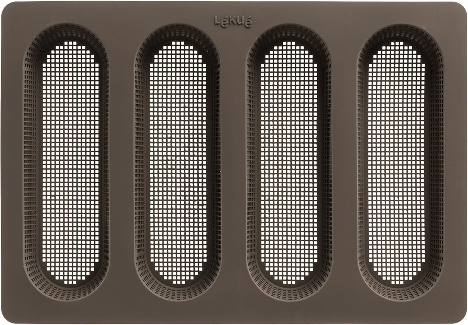 Lékué set à pain, silicone, marron, 30 x 25 x 15 cm (3000085SURM017)